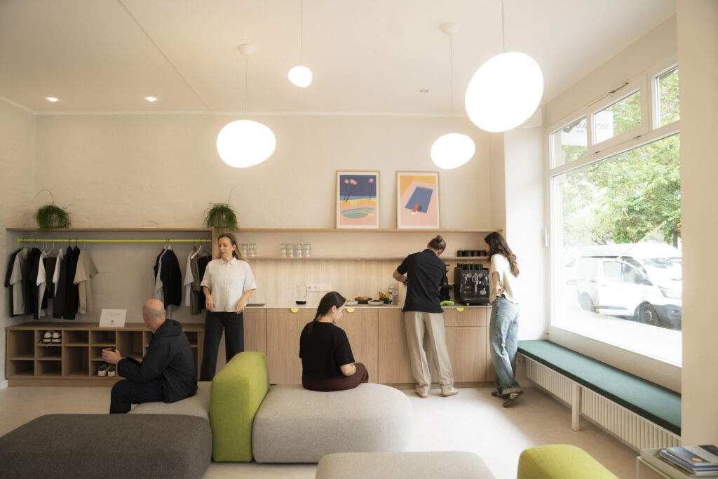 Eingangsbereich bei we are chiro in Berlin